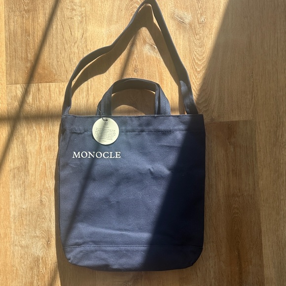monocle Other - Navy Blue Messenger Bag